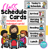 Class Schedule Cards - Individual Schedule Cards