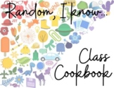 Class/School Cookbook - Google Slides - Edit and Print - P