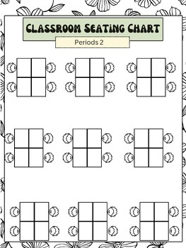 Class Seating Chart Template by Middle Path Learners | TPT