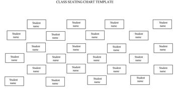Class Chart Template