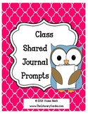 Class Shared Journal Covers