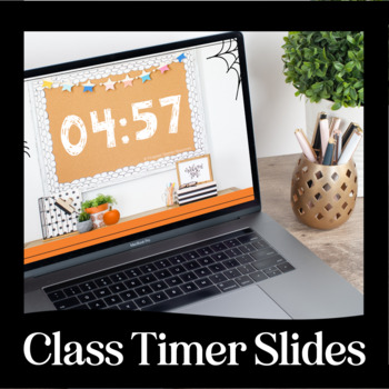 Preview of Class Slide Timers for Your Class Slides | A Classroom Management Schedule Tool