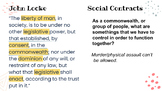 Class Social Contracts- John Locke Primary Source Analysis
