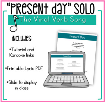 Preview of Class Song Solo | The Viral Verb Song: "Present Day"