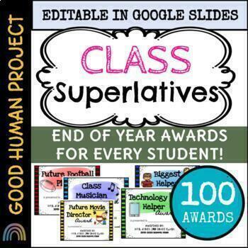 Superlative Awards & Incentives, Classroom Rewards