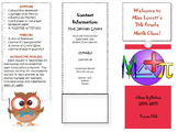 Class Syllabus Brochure Editable