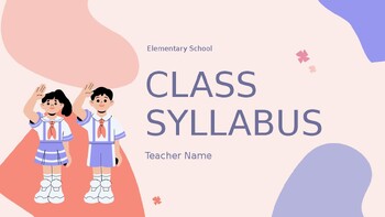 Preview of Class Syllabus Presentation: Organized and Engaging