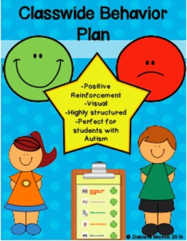 Preview of Class Wide Behavior Management Plan- Autism/ABA