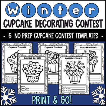 Preview of Class Winter Cupcake Contest