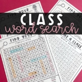 Class Word Search