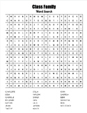 Class Word Search