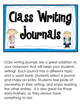 writing educational journals