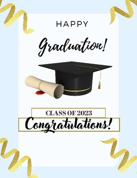 Preview of Class of 2023 Free Templates