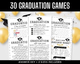 Class of 2024 Games, Graduation Games, Graduation Party Games