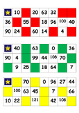Class set Multiplication Bingo Cards