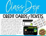 ClassDojo Credit Cards/Reward Tickets (Editable)