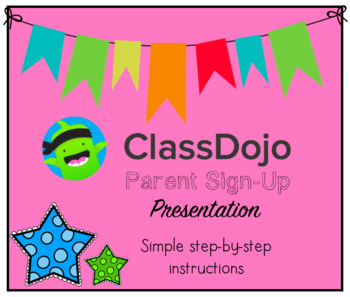 Preview of ClassDojo Parent Sign-Up Presentation