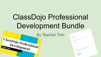 Preview of ClassDojo Professional Development - Bundle
