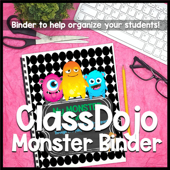 Preview of ClassDojo Themed Student Binder- EDITABLE!
