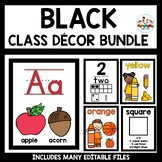 Classic Black Classroom Decor Bundle