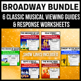 Classic Broadway Bundle → 6 Musical Theatre Viewing Guides