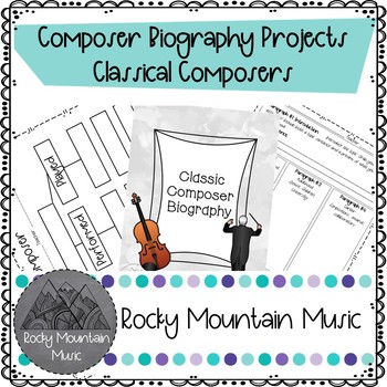 Preview of Classical Composer Biography Project