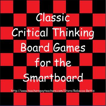 Preview of Classic Critical Thinking Board Games for the Smartboard