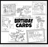 birthday cards, library display inspired by classic pictur