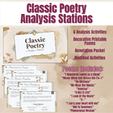 Classic Poetry Analysis Stations