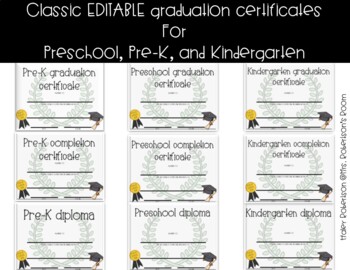 Results for PRESCHOOL PROMOTION CERTIFICATES TPT