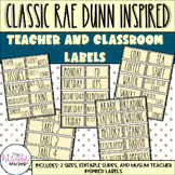 Classic Rae Dunn Muslim Classroom Teacher Labels