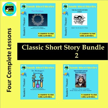 Preview of Classic Short Story Scripts for Easy Reading Bundle 2