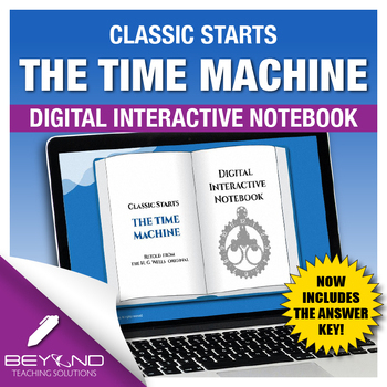 Preview of Classic Starts The Time Machine Digital Interactive Notebook
