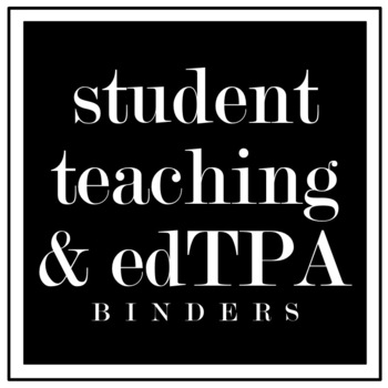 Preview of Classic Student Teaching and edTPA Binders + BONUS FILE
