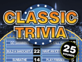 Classic Trivia Powerpoint Back to School Game Family Feud 