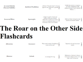 Preview of Classical Conversations Challenge 3 The Roar on the Other Side Flashcards