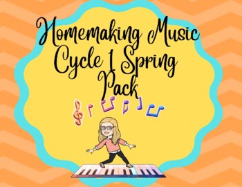 Preview of Classical Conversations Cycle 1 Music Spring pack- Composers and Orchestra PPT