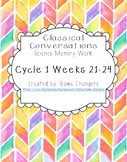 Classical Conversations Cycle 1 Weeks 21-24 Science Memory