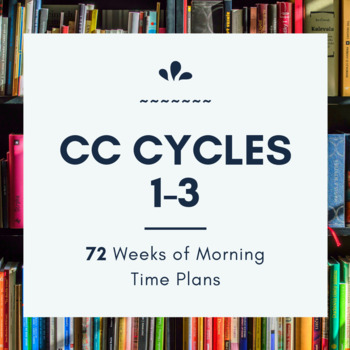 Preview of Classical Conversations Cycles 1-3 Morning Basket