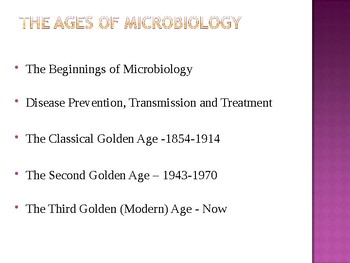 Preview of Classical Golden Age of Microbiology- Louis Pasteur