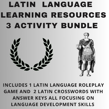 Preview of Latin Language Lesson Plans / Latin Lesson Plans 3 Set Bundle (Latin 1  Latin 2)
