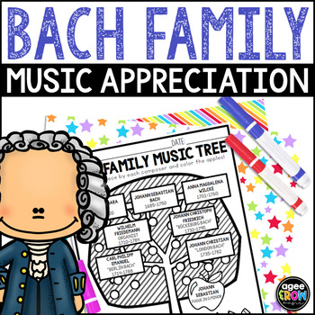 Preview of Classical Music Activities | Bach Family Tree ✪
