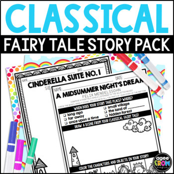 Preview of Classical Music Listening Activities | Fairy Tale Story ★