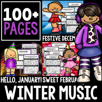 Preview of Classical Music Activities | Winter SEL Listening with 70 Bonus Posters