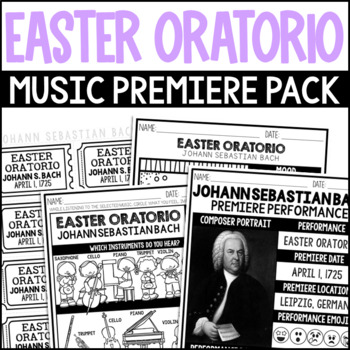 Preview of Classical Music Activities for Easter | Johann Sebastian Bach ✪