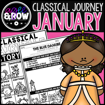 Preview of Classical Music Activities for January | Fairy Tale Story with Digital Resources