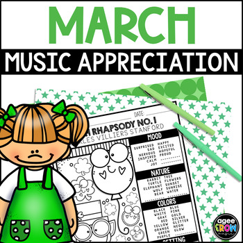 Preview of Classical Music Activities for March | Irish Rhapsody ✪
