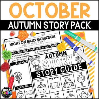 Preview of Classical Music Activities for October | Fall Story Pack with Digital Resources