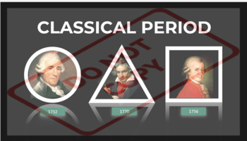 Preview of Classical Music PPT (Beethoven, Haydn and Mozart) 4,5,6,7,8,9,10,11,12 graders