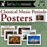 Classical Music Periods Posters